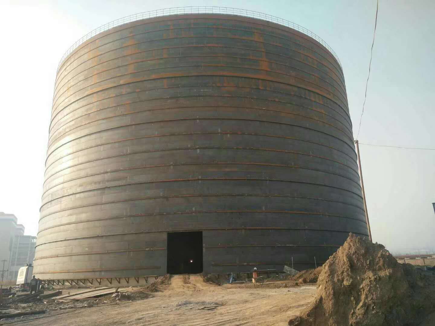 望花承建大型钢板库的好处及原理