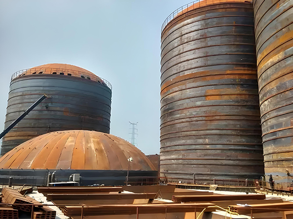 望花焦粉钢板仓